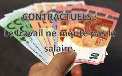 Les contractuels mal traités