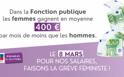 Le 8 mars, mobilisons-nous pour l’égalité salariale