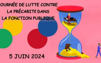 NON À LA PRÉCARITÉ DANS LA FONCTION PUBLIQUE