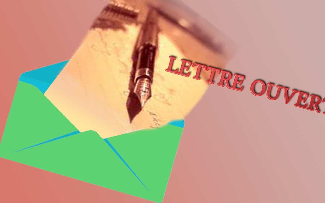 LETTRE OUVERTE AU MINISTRE