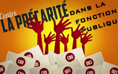 NON À LA PRÉCARITÉ DANS LA FONCTION PUBLIQUE